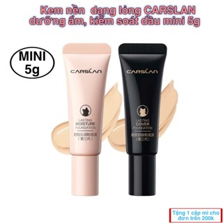 [Chính Hãng] Kem Nền CARSLAN Mini 5g Dưỡng Ẩm, Kiểm Soát Dầu, Che Phủ Toàn Diện Lâu Trôi Suốt 24 Giờ