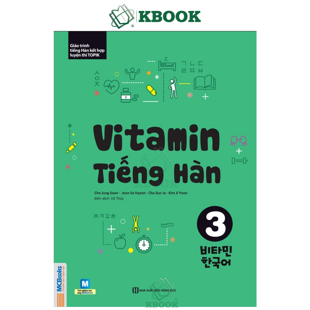 Sách - Vitamin Tiếng Hàn Tập 3 - MCBooks