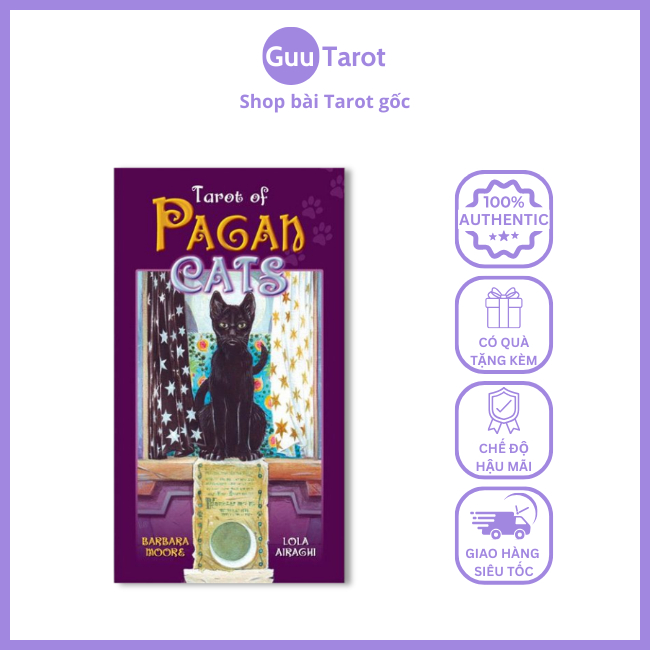 Bộ Bài Tarot of Pagan Cats (Guu Tarot Shop)