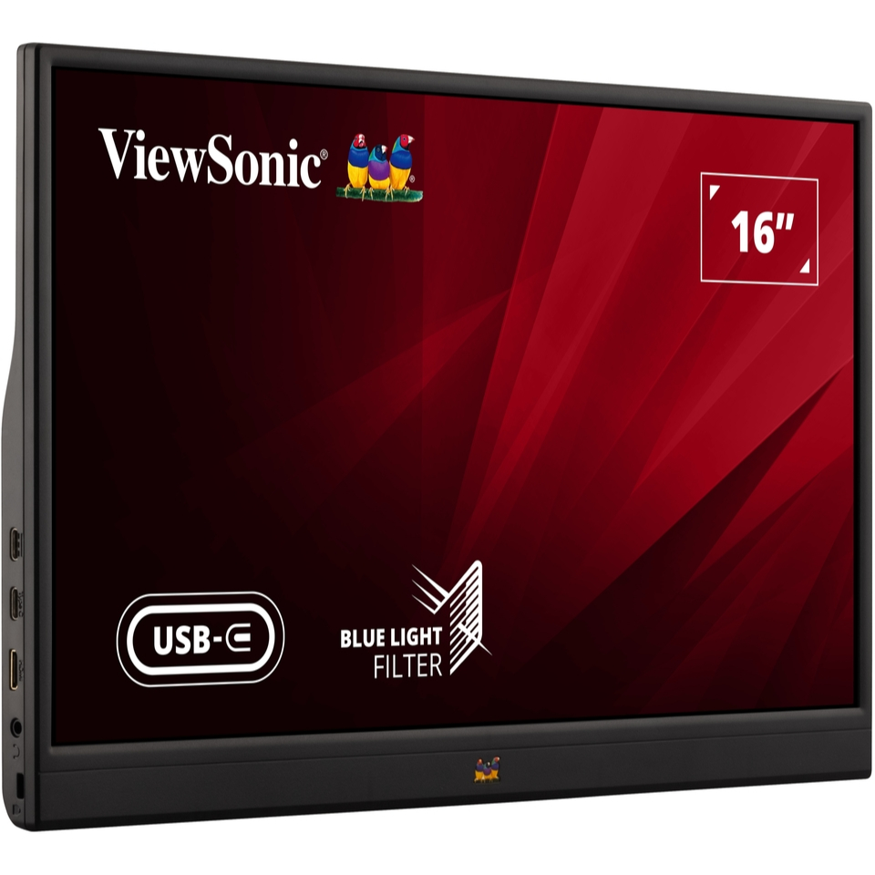 Màn hình di động VIEWSONIC VA1655-3 (15.6INCH/FHD/IPS/60HZ/5MS/250NITS/HDMIMINI+USBC+AUDIO+JOYKEY) | BigBuy360 - bigbuy360.vn