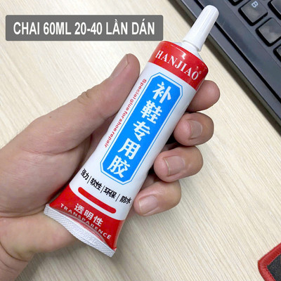 Keo dán giày siêu dính K1323 dán chắc cho da, vải, cao su, PU