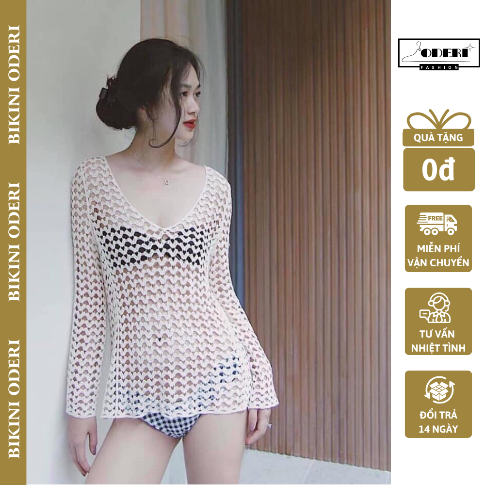 BiKini, Áo Choàng, Áo Lưới Tim Đi Biển Siêu Đẹp ODERI