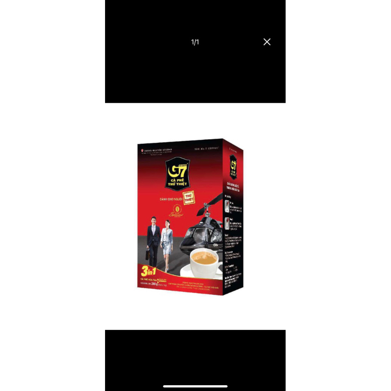 Cà phê G7 3in1 - (18 gói - 16g)