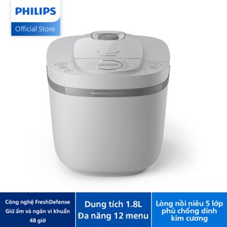 [Livestream] Nồi cơm điện tử Philips HD4719/32  1.8 lít - Hàng Chính Hãng