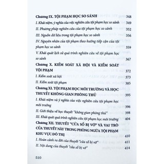 Sách - Tội Phạm Học Đương Đại