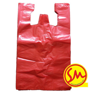  1 Kg TÚI BÓNG ĐỎ TÚI NILONG  TÚI BÓNG PE DÀY DAI DÙNG ĐỂ GÓI ĐỰNG HÀNG HÓA 