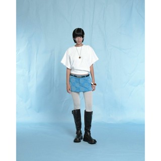  Normallife | TSHIRT 08 | Áo thun dáng basic tay lửng bó eo 