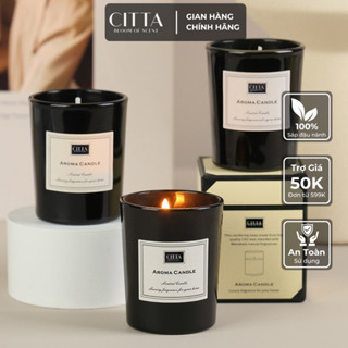 Nến Thơm Citta Nishimoss 80g Sáp, Hương Tự Nhiên, Sáp Đậu Lành - CITTA Bloom of Scent