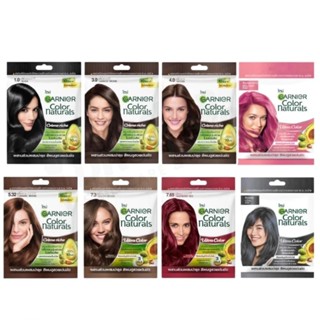  Kem nhuộm tóc Garnier Color Naturals dạng gói 35ml nội địa Thái 