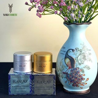 Kem mờ thâm nám trắng da đêm Karme vỏ nhôm