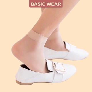 Combo 10 đôi tất da chân tất giấy mỏng siêu dai, siêu mềm mại, siêu bền chống nắng cổ cao (mác tím)