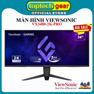Màn hình VIEWSONIC VX3480-2K-PRO / 34 ''/WQHD/21:9/VA/165hz/1ms/HDMI+DP/ Phẳng