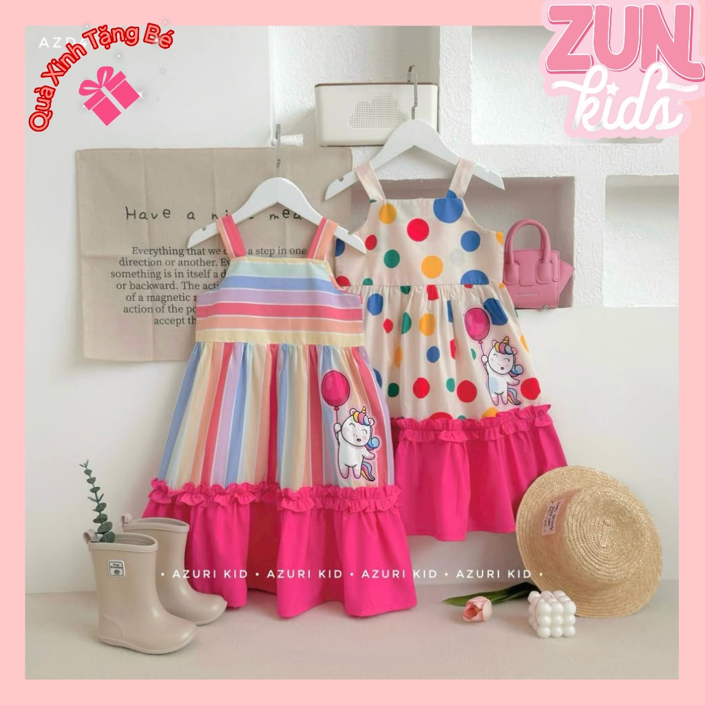 Váy dây Pony cầu vồng - ZUNkids