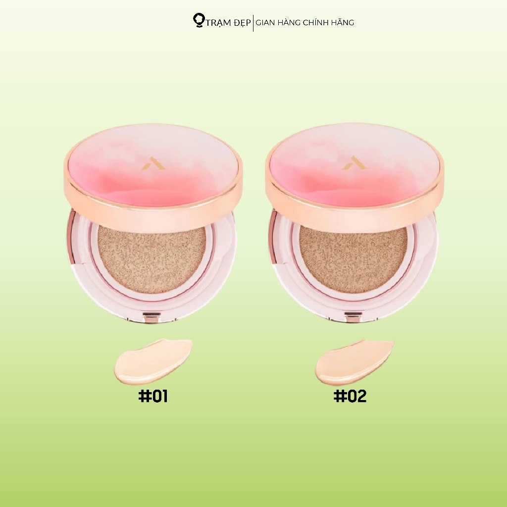 Cushion Chống Nắng Che Phủ Hoàn Hảo Và Bảo Vệ Da Toàn Diện Aperire Day Dream Cover Cushion SPF50+/PA