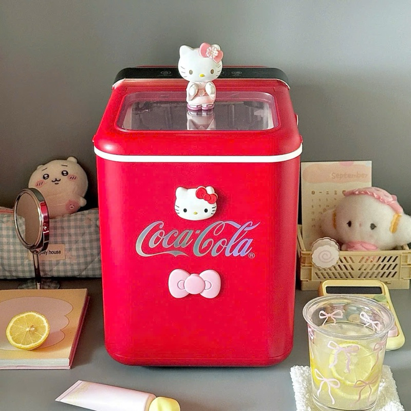 Máy làm đá viên Coca Cola bản 2025 chính hãng có ảnh thật