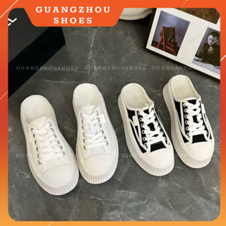  2215 Sục thể thao nữ đế độn 5cm chanh xả vải canvas hàng QC fullbox 