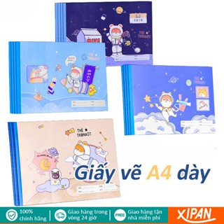  Vở Vẽ Học Sinh Tập Tô Màu Cho Bé Xipan Sổ Tô Màu 35 trang Sổ Vẽ A4 học sinh Giấy Dày Mịn Hạn sổ vẽ tranh tập vẽ cho bé 