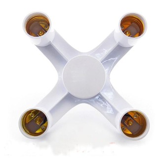 Đầu chia đui xoáy E27, biến 1 đèn thành 3-4-5 bóng, tiện lợi tức thì, dễ sử dụng