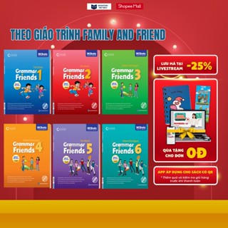 Sách - Grammar Friends - Ngữ pháp tiếng Anh dành cho các học sinh Tiểu học, THCS