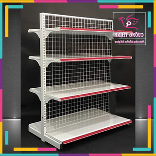 Kệ Siêu Thị Đôi Bộ Nối Tiếp  2 Mặt  Dài 120cm * Rộng 70cm* Cao 180cm x 5 Tầng 