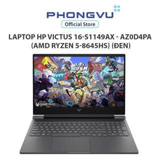 Laptop HP Victus 16-S1149AX - AZ0D4PA (Ryzen 5 8645HS/ GeForce RTXTM 3050/ 16GB/ 512GB/ Windows 11) - Bảo hành 12 tháng