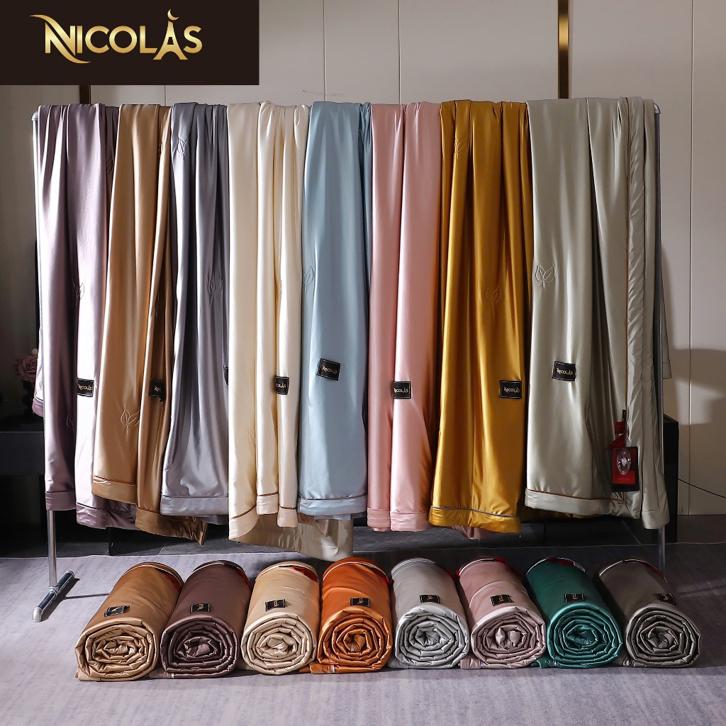 Chăn hè nicolas chuẩn hãng chất mát lạnh