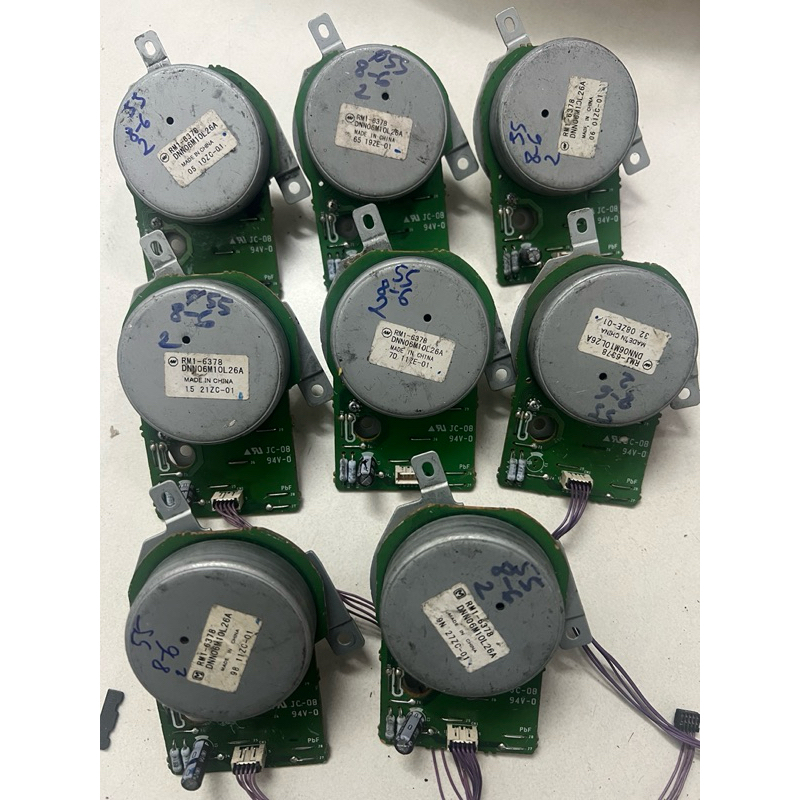Motor (RM1-6378) mô tơ bóc máy in LBP 251/252/253/6680/6650/6300... P 2035/2055 đã qua sử dụng