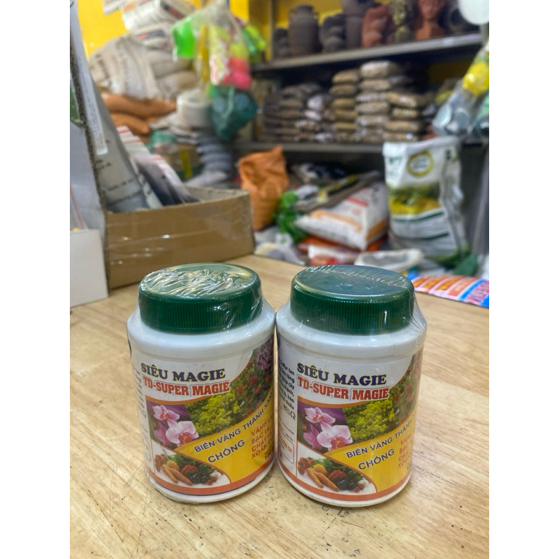 SIÊU MAGIE 100G Phân Bón Siêu Magie Thiên Di – Super Magie – Biến Vàng Thành Xanh