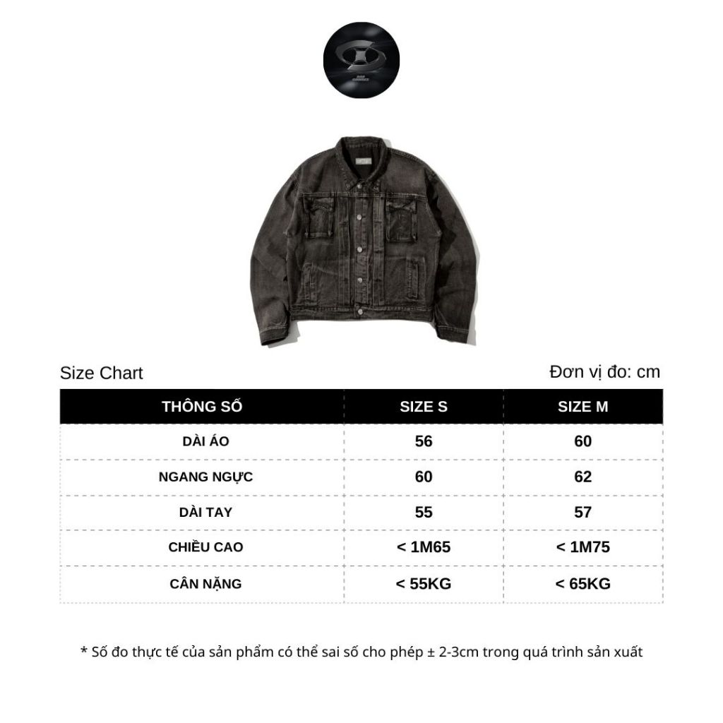 Bad Choices | Áo Khoác Kaki Jeans STORMY form Boxy phong cách StreetStyle | BigBuy360 - bigbuy360.vn