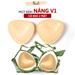 Miếng Độn Ngực Keo Dán 2 Mặt Mút Đệm Tam Giác Giúp Nâng V1 Tạo Khe V1 Dành Cho Bikini, Áo Bra NL469