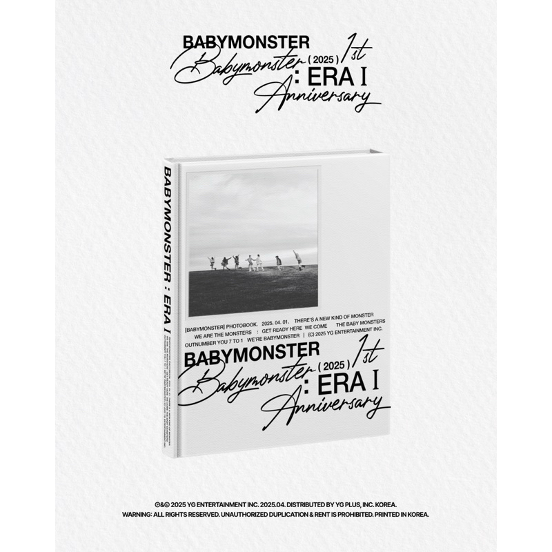 (CÓ SẴN )BABYMONSTER : ERA l BABYMONSTER 1st Anniversary Photobook