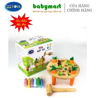 Đồ chơi gỗ - búa đập thỏ winwintoys 64192