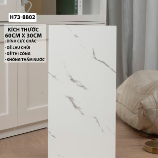 Combo 10 tấm  dán tường giả đá thạch anh cao cấp, xốp nhựa dán tường giả gạch men giá rẻ kt 30x60cm