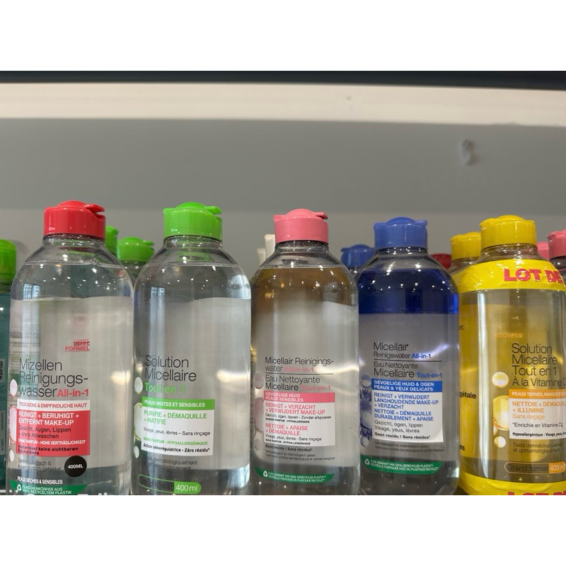 [400ml] Nước tẩy trang pháp đủ màu