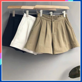 Quần short nữ [ Video+ ảnh thật ] vải đũi có bigsize 40-80kg SH15 , lưng chun , ống rộng thoải mái , form rất đẹp ❤️