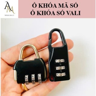 Khóa Mã Số Mini, Ổ Khóa Vali, Khóa Mã Vali, Khóa Túi Xách Hành Lý