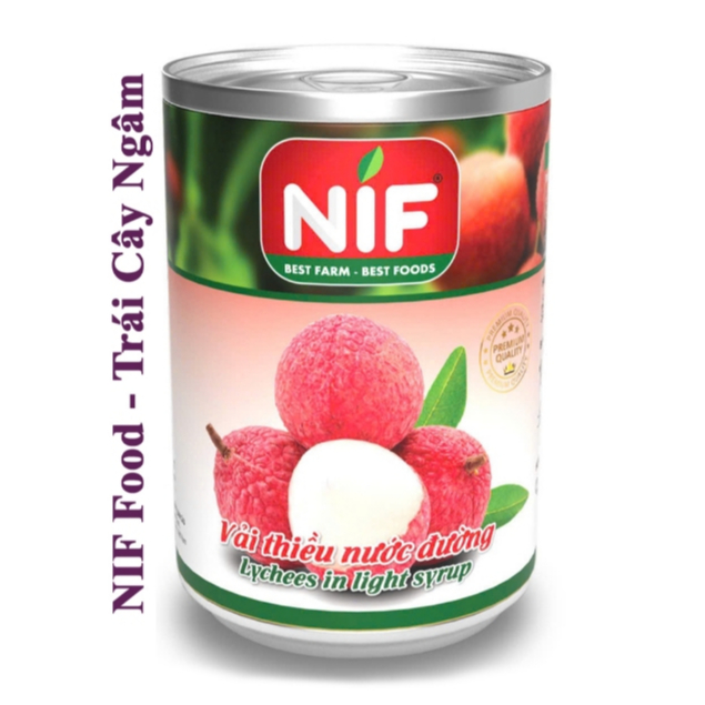 Vải Thiều Nước Đường NIF – Lon 560g