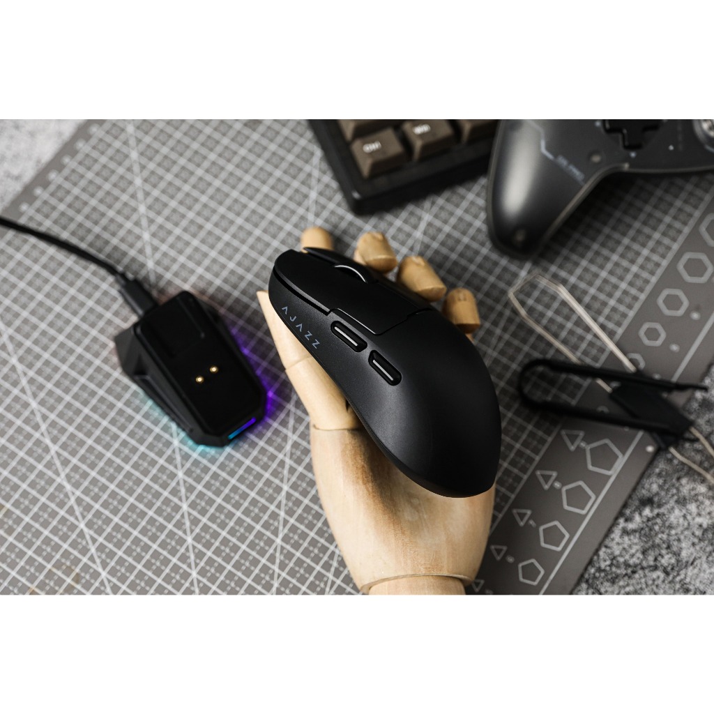 Chuột không dây gaming AJAZZ AJ159 Series - 3 mode kết nối - PAW3395 - 8K HZ - APP tùy chỉnh | BigBuy360 - bigbuy360.vn