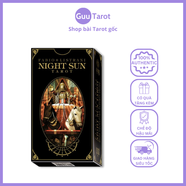 Bộ Bài Night Sun Tarot (Guu Tarot Shop)