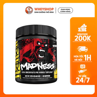 Bột hỗ trợ tập luyện Pre Workout  Mutant Madness (30 lần dùng) | WHEYSHOP VN