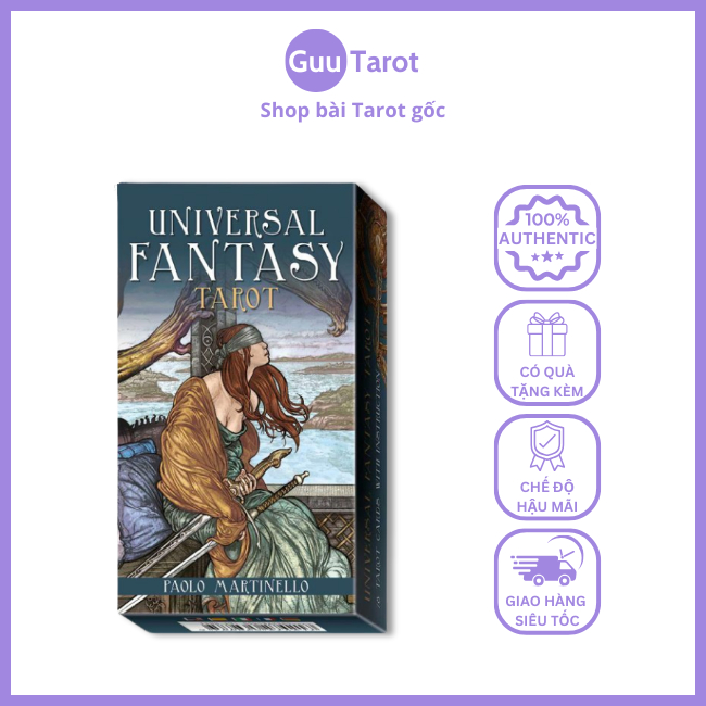 Bộ Bài Universal Fantasy Tarot (Guu Tarot Shop)
