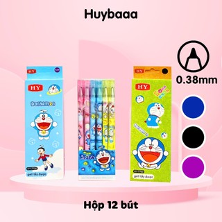 Bút bi tẩy doremon - bút viết xóa được, đồ dùng học sinh, quà tặng doremon, bút bi học sinh chất lượng cao