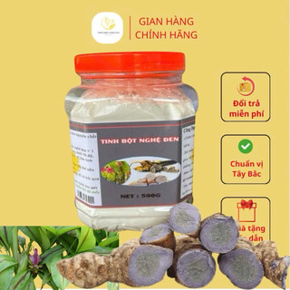 [FreeShip] Tinh Bột Nghệ Đen Nguyên Chất (Thảo Vùng Cao)