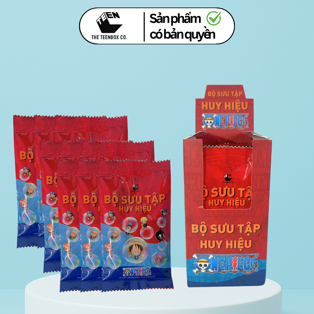 Bộ Sưu Tập Huy Hiệu Túi Mù One Piece 09 (Đặt 9sp cho FULLSET) – Pack One Piece Ngẫu Nhiên, Chính Hãn