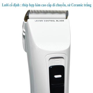 Tông đơ cắt tóc CODOS T6 – Lưỡi gốm chống trầy, cắt êm không rít tóc