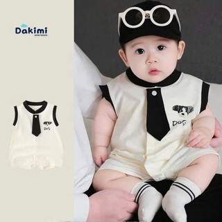 Body chip Cavat bé trai bé gái Dakimi, Bodysuit cho bé chất thun lạnh mềm mát,Quần áo sơ sinh 0-12M