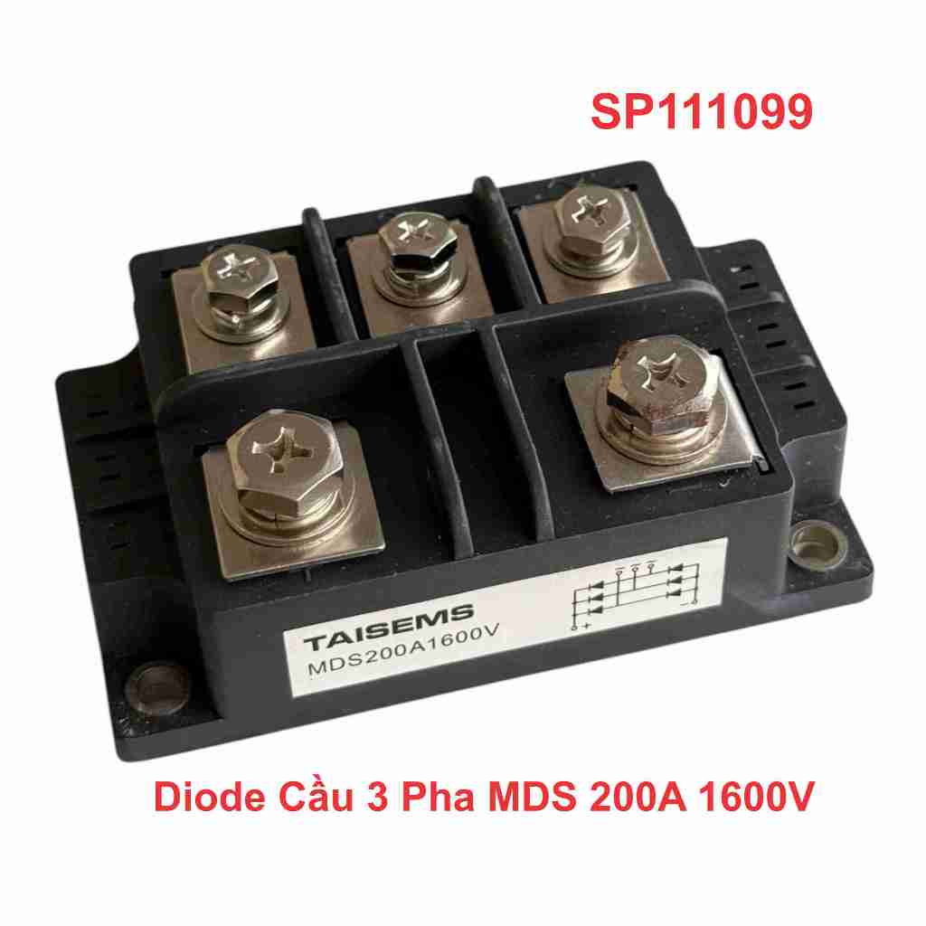 Diode Cầu 3 Pha MDS 200A 1600V
