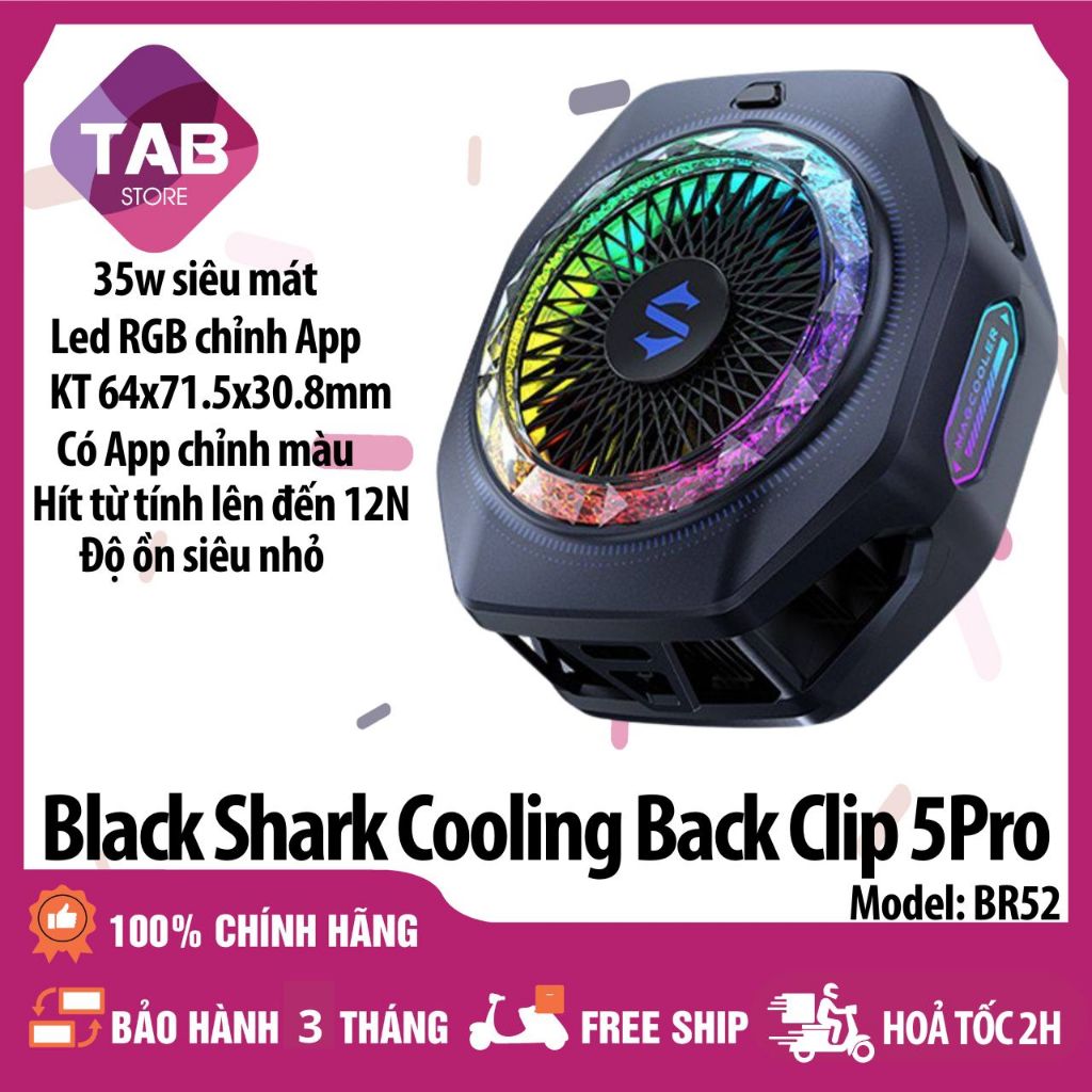 Gợi ý các mẫu quạt tản nhiệt Black Shark Magnetic Cooler đáng mua hiện nay