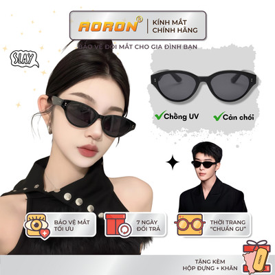 Kính Mát Phân Cực Thời Trang Nam Nữ AORON Chống Tia UV Giảm Chói Lóa Tốt Chất Liệu Gọng Đàn Hồi Hợp Xu Hướng AK226