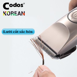 Codos CHC-980 – Tông đơ cắt tóc cao cấp, không lo kẹt tóc, an toàn tuyệt đối